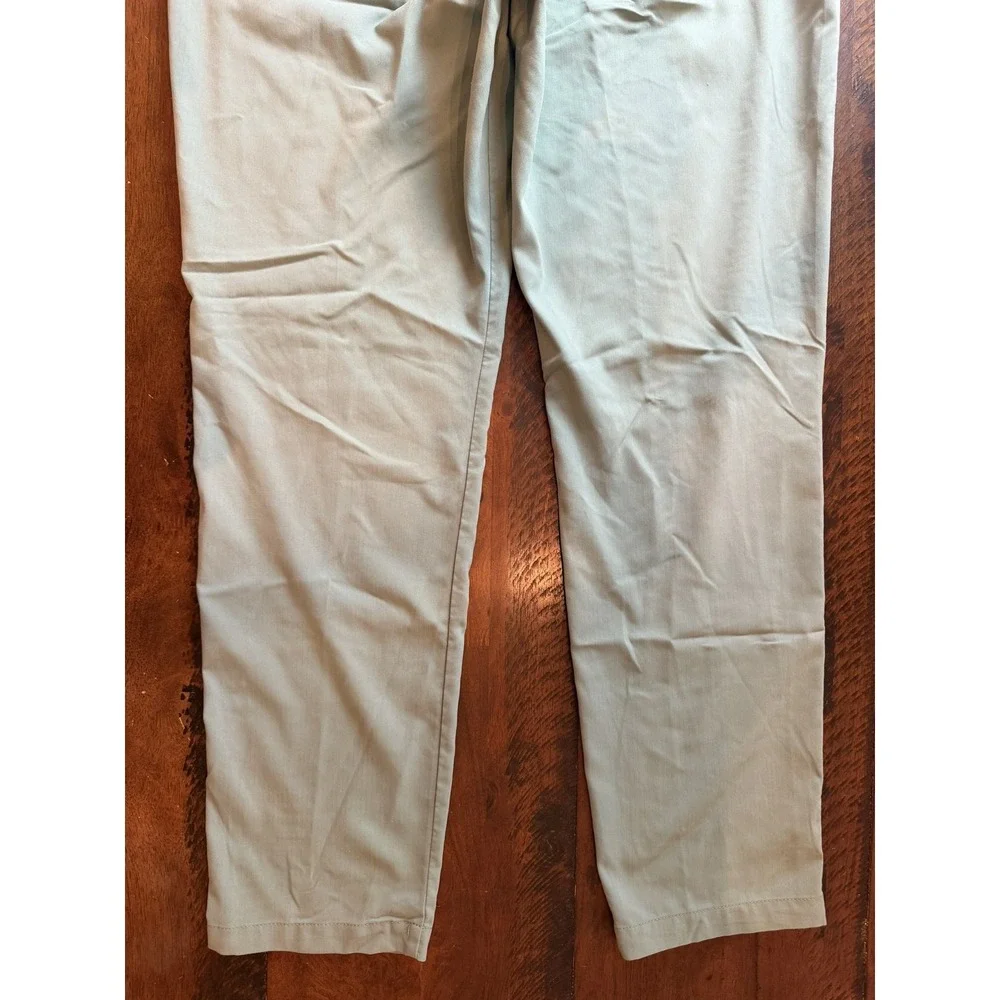 Under Armour Pants Mens 36x32 Green Stretch Herringbone Chino‎ Golf Tapered